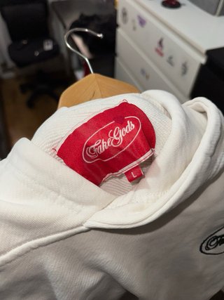 Sudadera Fake Gods Blanca Talla L