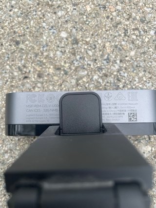 Logitech Brio 4K Webcam Negra