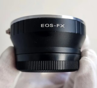 Adaptador objetivos EOS-FX Canon EF a Fujifilm X