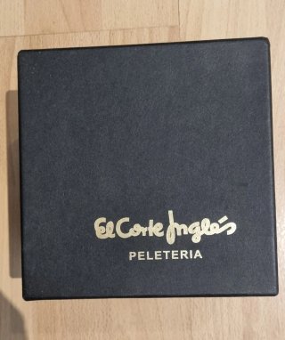 Bufanda de piel marrón