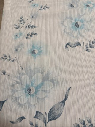 Colcha Matrimonio Estampada Vintage Azul