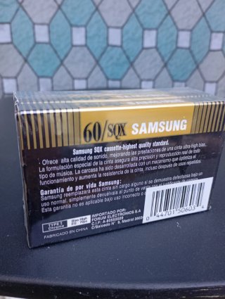 Cintas vírgenes Samsung SQX 60 Cromo