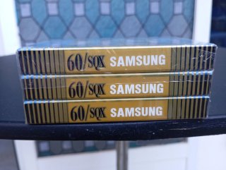 Cintas vírgenes Samsung SQX 60 Cromo