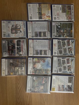 Lote 12 Giochi PS2: FIFA, F1, SOCOM, WRC, ecc.