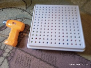 Juego construcción STEM con taladro