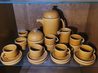 Set caffè vintage in ceramica - Anni '70