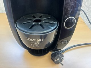 Cafetera Tassimo Bosch Negra