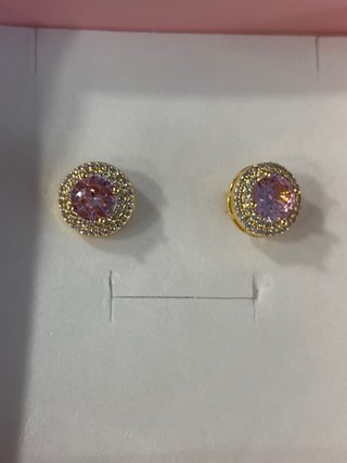 Pendientes XP 14K Rosa y Oro