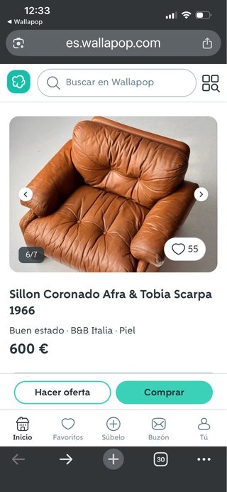 Sofá Vintage 2 plazas + Sillón Regalo