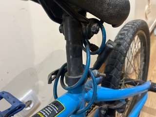 Bicicleta BMX Azul Talla Adolescente/Adulto