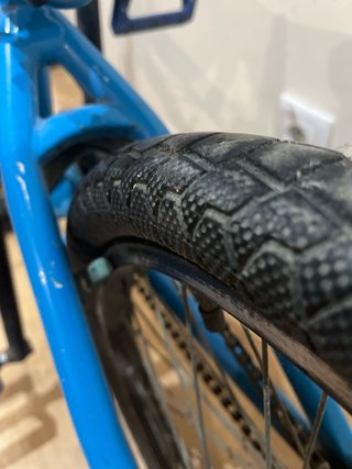 Bicicleta BMX Azul Talla Adolescente/Adulto