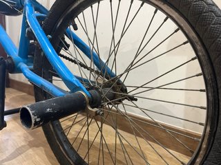 Bicicleta BMX Azul Talla Adolescente/Adulto