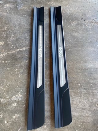 Estriberas umbrales de puerta bmw e46 COUPE