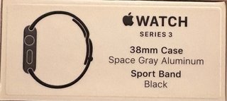 Apple Watch SE 3 38mm Gris Aluminio