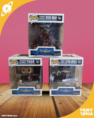Pack 3 Funko Pop! Deluxe Avengers