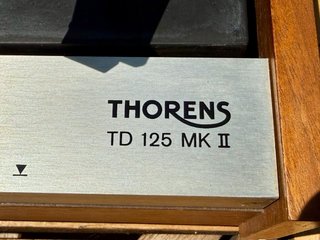 Tocadiscos Thorens TD 125 MKII (da restaurare)