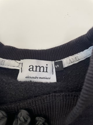 Sudadera AMI Paris Negra