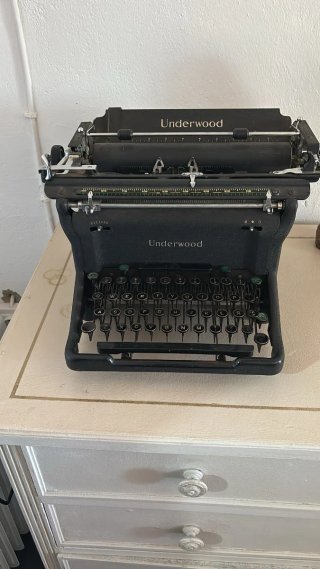 Máquina de escribir Underwood Antigua
