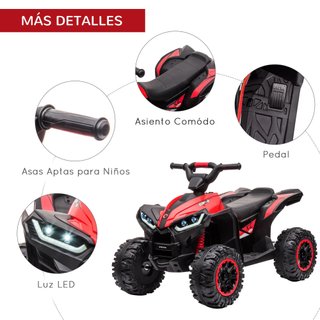 Quad Elettrico per Bambini 3-5 Anni Veicolo 12V
