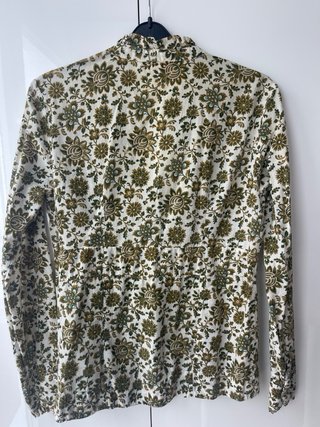 Blusa Precchio Estampado Corte Pecho