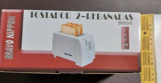 Tostador Bravo Nippon 2 Rebanadas 750W