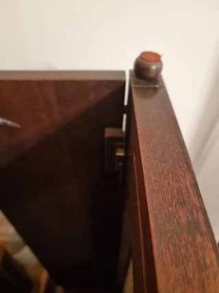 Cubre radiador vintage madera puertas falsas