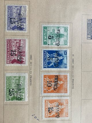 Sellos Fiume 1918-1923