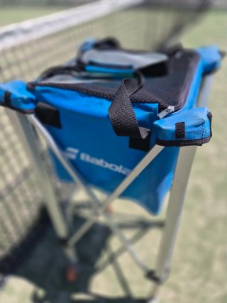 Carro para pelotas de pádel