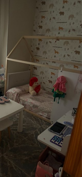 Cama Montessori Madera Natural