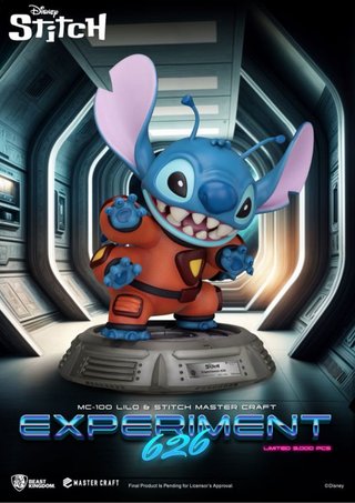 Stitch Experiment 626 Master Craft Disney