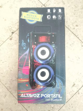 Altavoz Portátil Bluetooth Música