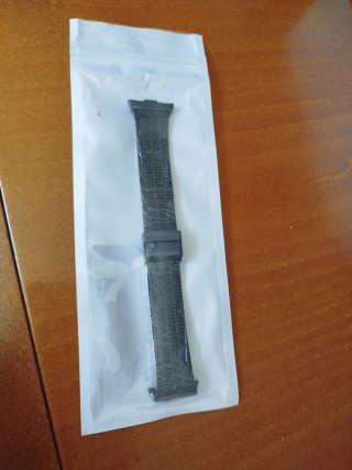 Correa metálica Mi Band negra