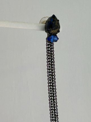 Pendientes Dimitriadis Negros y Azules