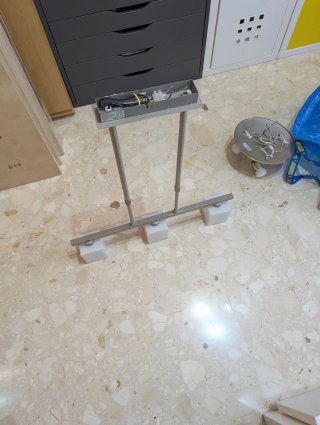Lámpara de techo con 3 focos