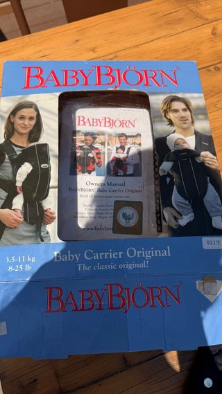 Mochila Portabebés Babybjörn Azul