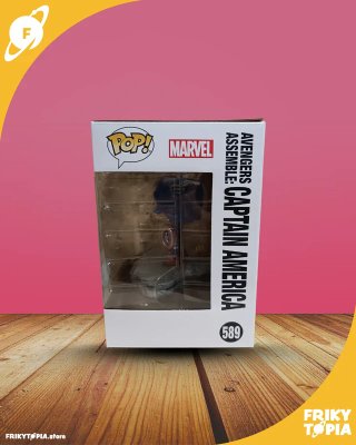 Funko Pop! Deluxe Capitán América Avengers #589