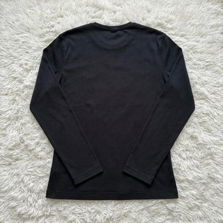 Camiseta Tommy Hilfiger Negra Manga Larga Logo M