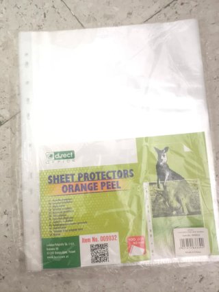 100 Fundas Protectoras A4 D.rect
