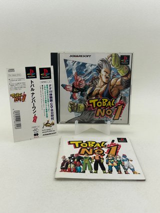 Tobal No.1 PS1 JAP NTSC-J Completo 2CD OBI