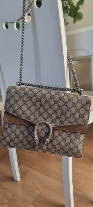 Borsa Gucci Dionysus Beige/Marrone