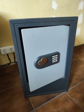 Caja Fuerte FAC Negra/Gris Metálica, no hago envío