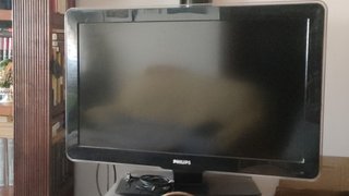Televisión Philips Negra