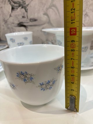 Set caffè colazione e caraffa Harmonia vintage 12 p