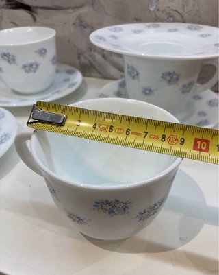 Set caffè colazione e caraffa Harmonia vintage 12 p