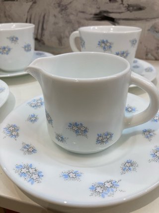 Set caffè colazione e caraffa Harmonia vintage 12 p