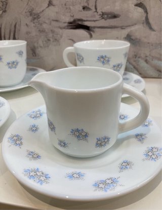 Set caffè colazione e caraffa Harmonia vintage 12 p