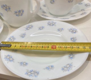 Set caffè colazione e caraffa Harmonia vintage 12 p