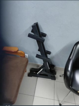Suporte Halteres 3 Níveis novo