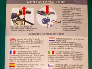 Guinzaglio automatico da bici per cani