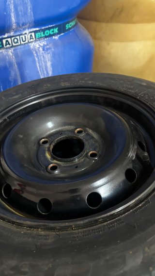 Llantas chapa Peugeot 13” 4x100 (4 unidades)